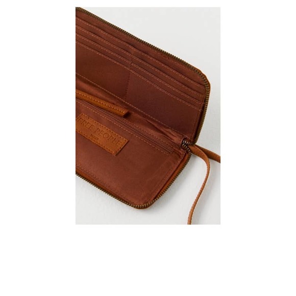 NWT!! Free People - Distressed Vegan Wallet - Picture 6 of 7
